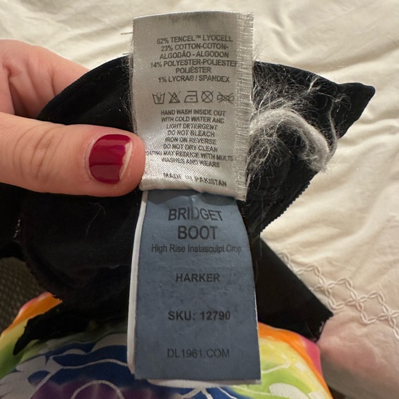 DL1961 Black Bridget boot Women Jeans - Picture 7 of 11